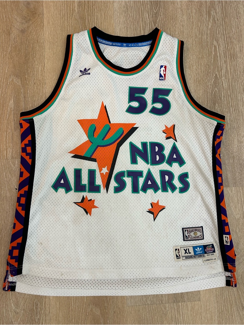 Dikembe Mutombo NBA All-Star Jersey Size XL